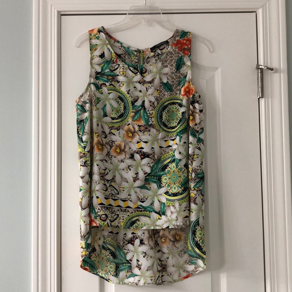 Tank style blouse